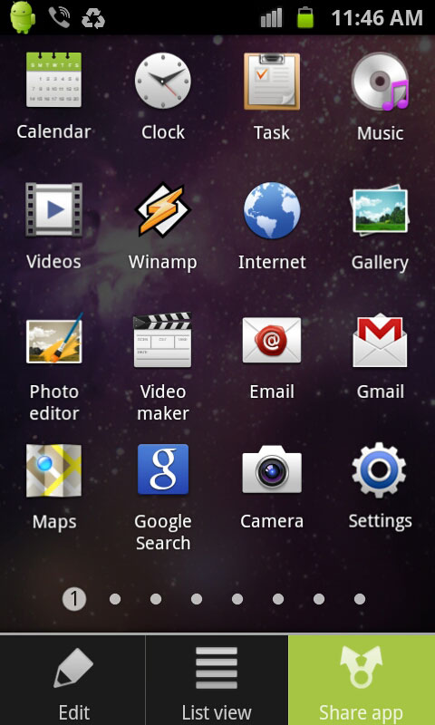 share apps in galaxy s2