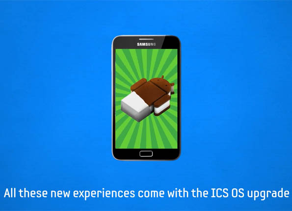 Samsung Galaxy Note ICS update