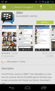 bbm for android 180x300 BBM for Android officially released